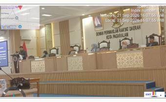 Bawaslu Kota Pagar Alam Hadiri Penutupan Rapat Paripurna X DPRD Kota Pagar Alam