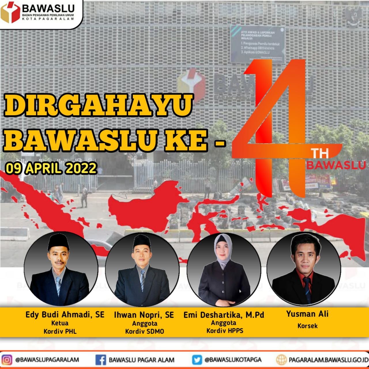 DIRGAHAYU BAWASLU KE - 14