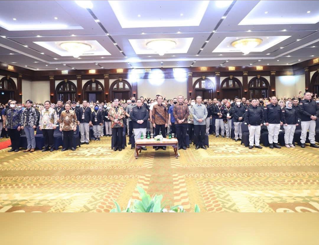 Ketua dan Anggota Bawaslu Kota Pagar Alam menghadiri kegiatan Konsolidasi Nasional di Bawaslu RI