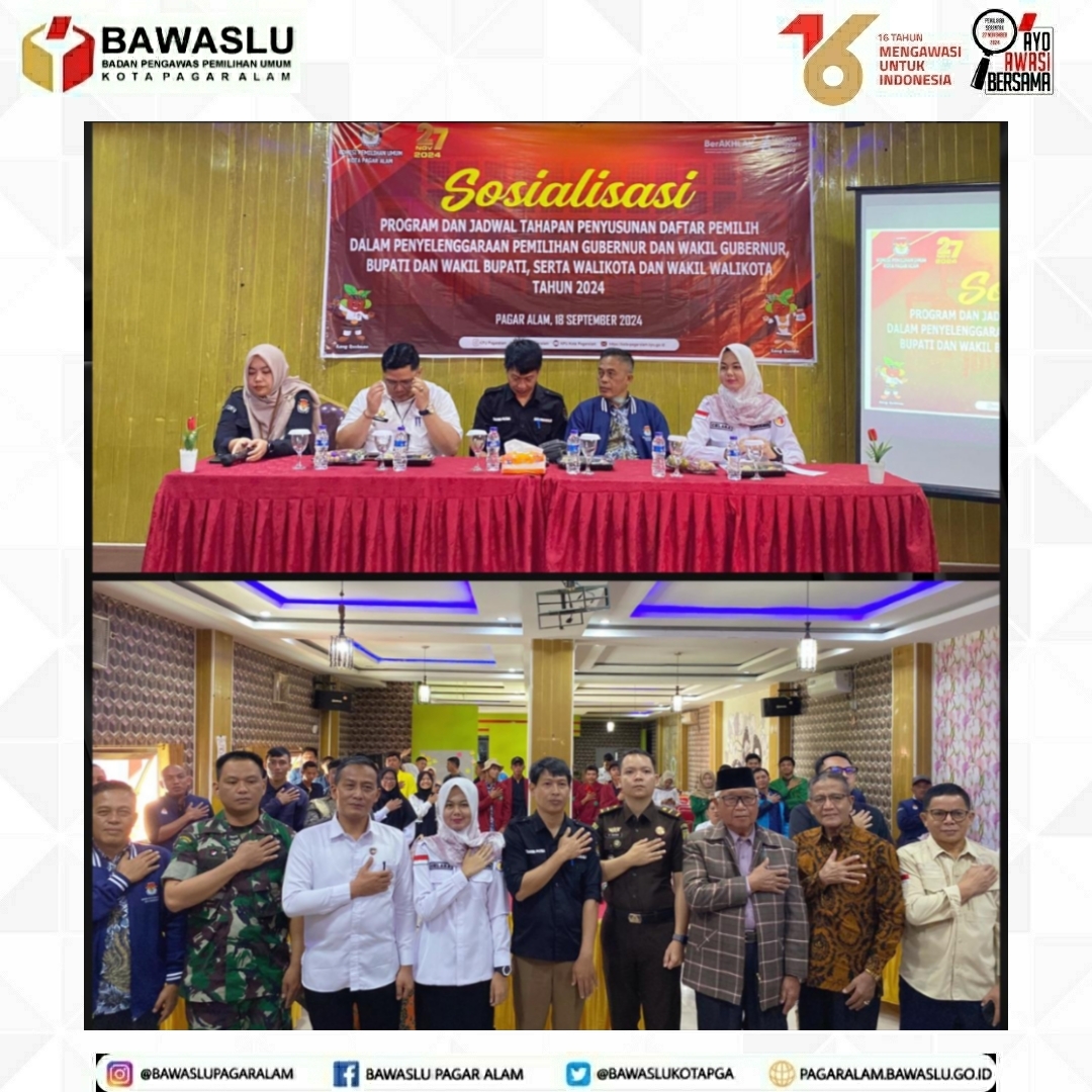 CHLARA FEBRIANA MANJADI NARASUMBER DALAM KEGIATAN SOSIALISASI DAFTAR PEMILIH DI KPU