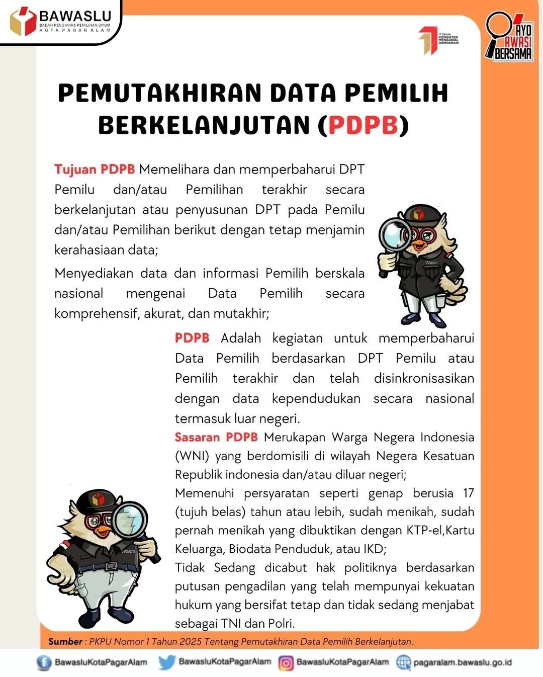 Penjelasan singkat mengenai PDPB