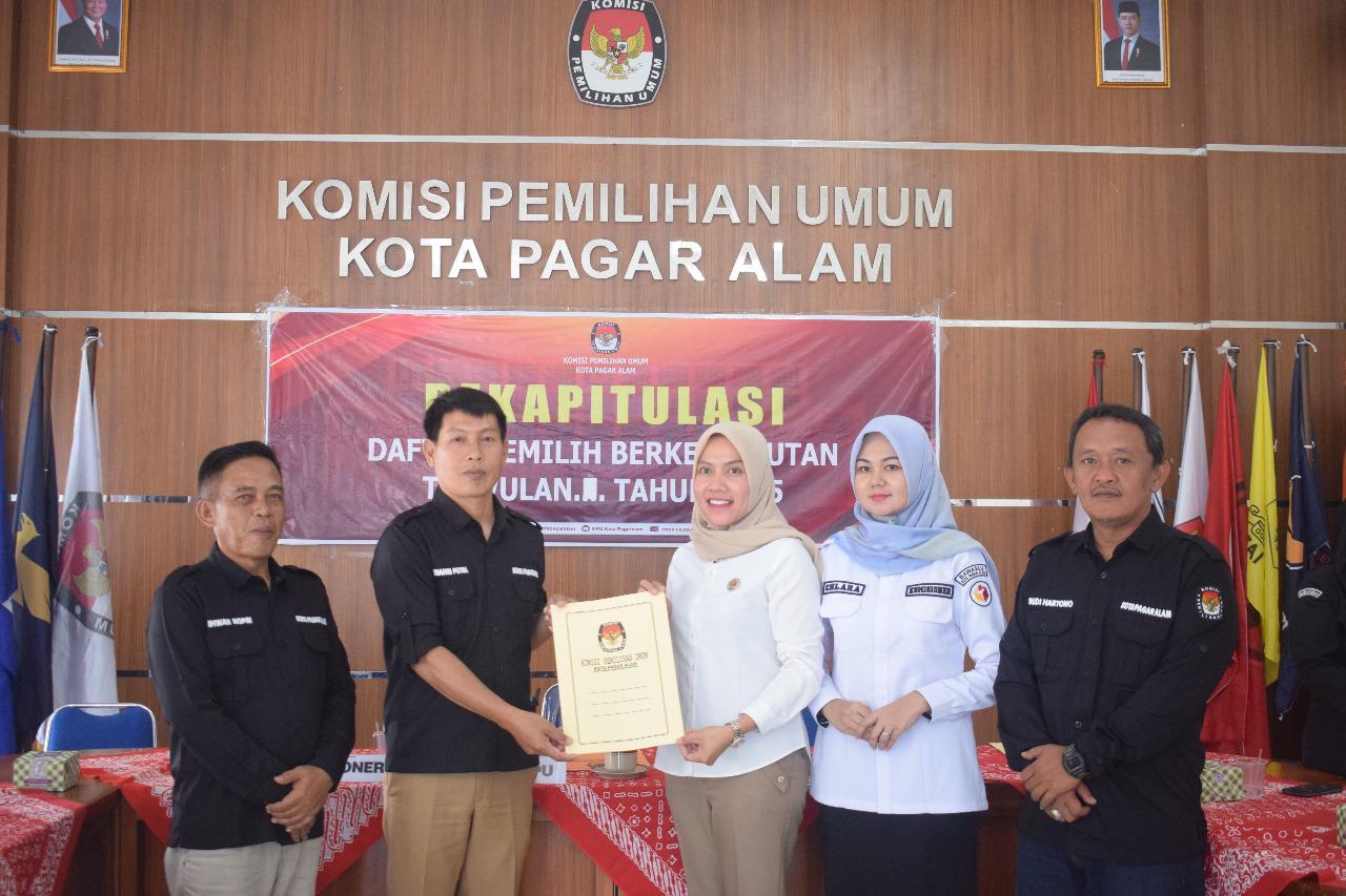#Hallosahabatbawaslu Rabu 2 Juli 2025  Ketua , Anggota dan Staf PNS Bawaslu Kota Pagar Alam hadiri Rapat Pleno Pemuktahiran Data Pemilih Berkelanjutan Triwulan II Tahun 2025 di Ruang Rapat KPU Pagar Alam.  Rapat pleno dibuka oleh ketua KPU Kota Pagar Alam Ibrahim putra didampingi Anggota serta Kasubag Perencanaan Data dan Informasi.  Turut hadir dalam Rapat Pleno yaitu Perwakilan Polres Kota Pagar Alam, Perwakilan Kodim 0405, Perwakilan Lapas, perwakilan Kesbangpol linmas kota Pagar Alam.  @bawaslu.sumsel