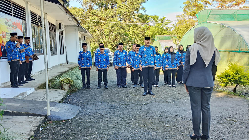 Bawaslu Kota Pagar Alam peringati Hari Kesaktian Pancasila 1 Oktober 2025, dihalaman sekretariat Bawaslu Kota PagarAlam.
