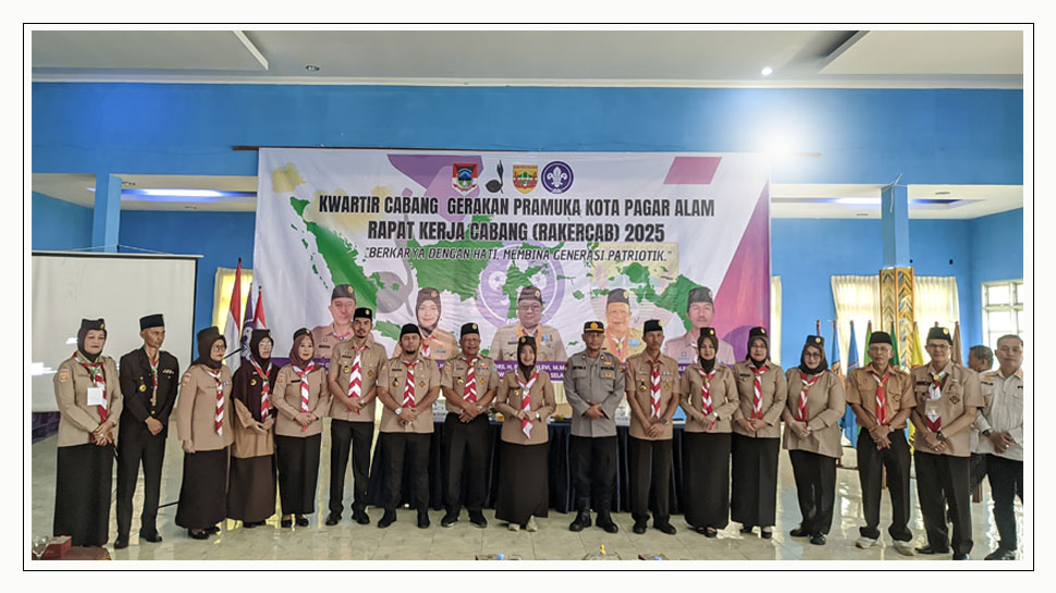 Chlara Febriana Pembina Saka Adhyasta hadiri Pembukaan Program Kerja dan Konsolidasi Organisasi