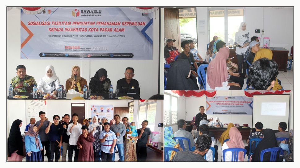 Kegiatan Sosialisasi Pemilu Khusus Penyandang Disabilitas Dorong Hak Pilih yang Terpenuhi