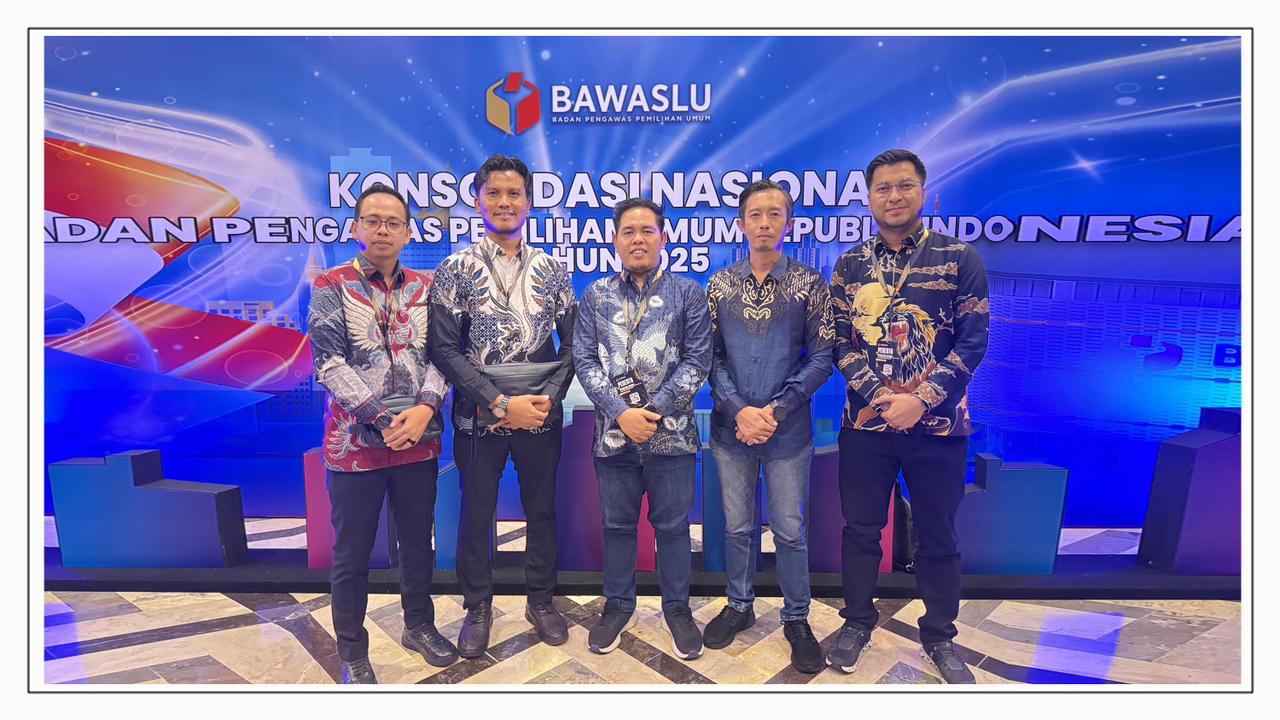 Hadiri Rapat Konsolidasi Nasional Penguatan Pengawasan Pemilu 2025 di Jakarta
