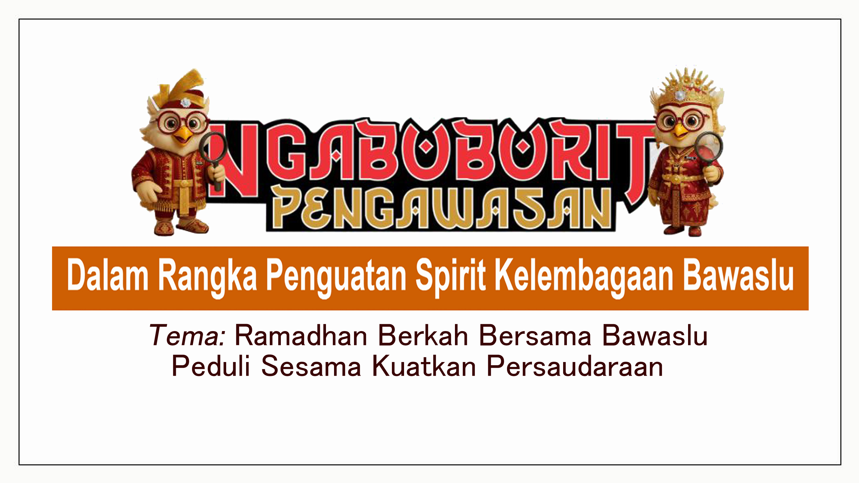 Ngabuburit Pengawasan Bawaslu Pagar Alam: Ramadan Berkah, Kuatkan Ukhuwah Pengawas Pemilu