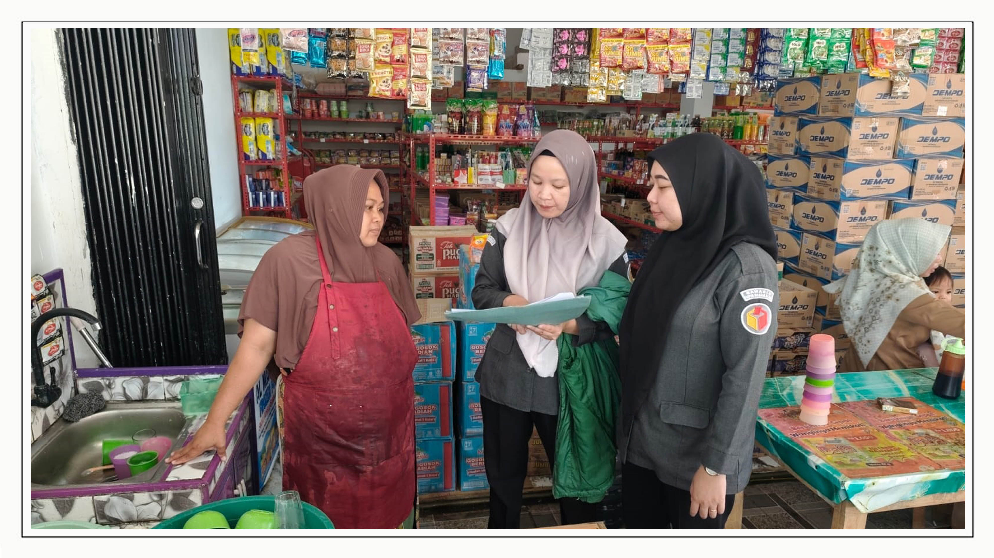 Bawaslu Kota Pagar Alam Awasi Perubahan Data Pemilih di Kecamatan Pagar Alam Utara melalui Uji Petik.