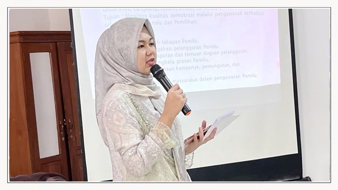Tekankan Pentingnya Peran Masyarakat dalam Mengawal Pemilu 2029 yang Demokratis
