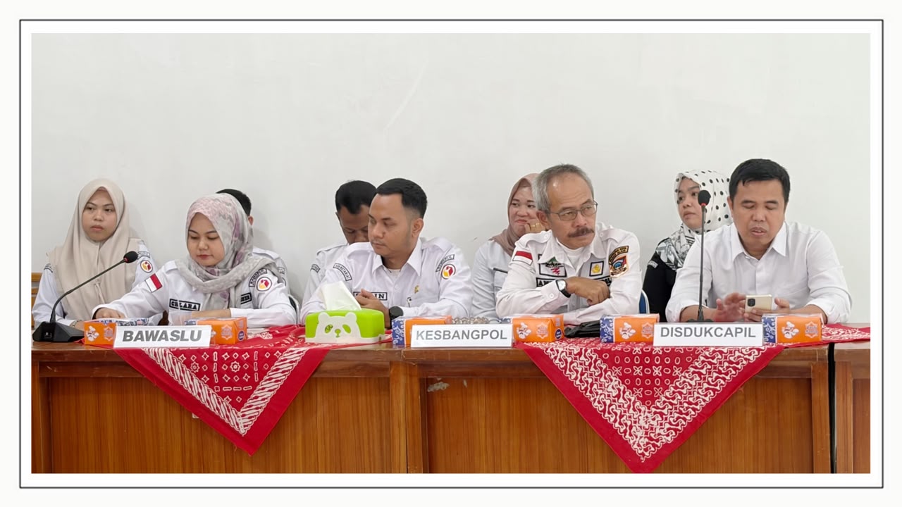 Rapat Pleno DPB Triwulan III, Bawaslu Pagar Alam Dorong Penguatan Validasi Data