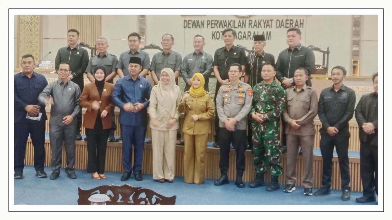 Staf Bawaslu Kota Pagar Alam Hadiri Rapat Paripurna DPRD dengan Agenda Penyerahan Laporan Hasil Reses Tahap II Tahun Anggaran 2026