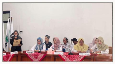 Bawaslu Kota Pagar Alam Hadiri Rapat Pleno Terbuka Rekapitulasi DPB Triwulan II Tahun 2026