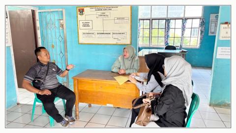 Pastikan Akurasi Data Pemilih, Bawaslu Kota Pagar Alam Gelar Uji Petik di Kelurahan Bumi Agung