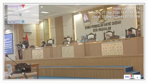 Bawaslu Kota Pagar Alam Hadiri Penutupan Rapat Paripurna X DPRD Kota Pagar Alam