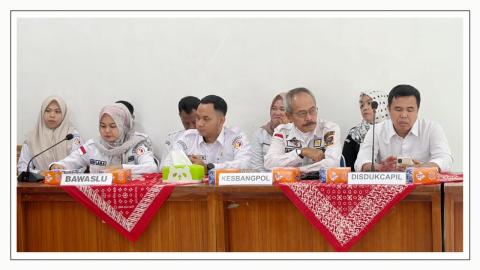 Rapat Pleno DPB Triwulan III, Bawaslu Pagar Alam Dorong Penguatan Validasi Data