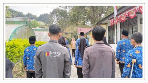 Nurweni Pimpin Upacara Hari Kesaktian Pancasila, Jajaran Bawaslu Kota Pagar Alam Hadir