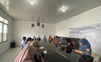 Rapat Rutin Internal Bawaslu Kota Pagar Alam bersama Seluruh Staf PNS, PKKK dan Staf PPNPN