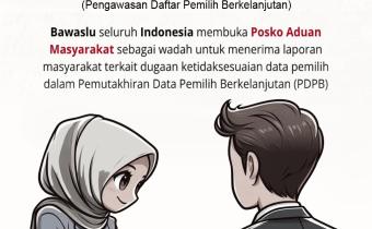 Posko Aduan Masyarakat PDPB (Pengawasan Daftar Pemilih Berkelanjutan)