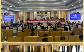 Bawaslu  Kota Pagar Alam Menghadiri rapat paripurna XIV sidang ke-1 (12 Agustus 2025)