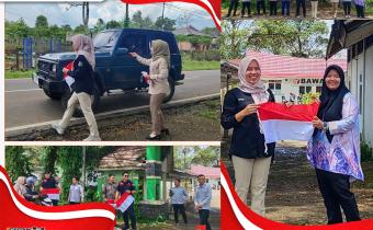 Gerakan Pembagian Bendera Merah Putih Tahun 2025