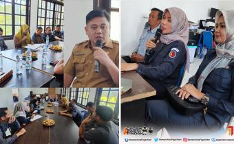 Jajaran Bawaslu kota Pagar Alam, adakan rapat rutin dikantor sekretariat Bawaslu kota Pagar Alam.