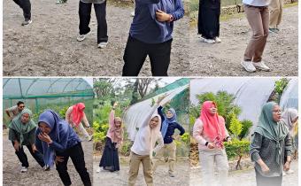 Jum'at, 08 Agustus 2025, Senam sehat, seluruh jajaran sekretariat Bawaslu Kota Pagar Alam.