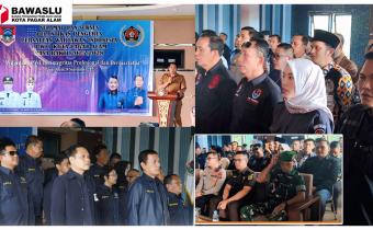 Pelantikan pengurus Persatuan Wartawan Indonesia (PWI) Kota Pagar Alam