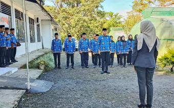 Bawaslu Kota Pagar Alam peringati Hari Kesaktian Pancasila 1 Oktober 2025, dihalaman sekretariat Bawaslu Kota PagarAlam.