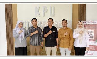 Bawaslu Kota Pagar Alam Koordinasi Intensif dengan KPU soal Pemutakhiran Data Parpol Semester II 2025
