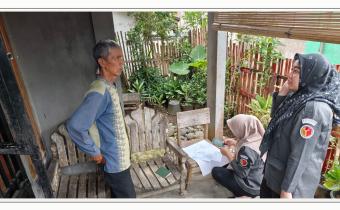 Tim Bawaslu Kota Pagar Alam Lakukan Verifikasi Lapangan Data Pemilih Sukorejo, 10 Valid dan 3 Meninggal