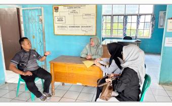 Pastikan Akurasi Data Pemilih, Bawaslu Kota Pagar Alam Gelar Uji Petik di Kelurahan Bumi Agung
