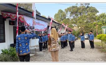 Semangat Kemerdekaan, Bawaslu Kota Pagar Alam Teguhkan Komitmen Kawal Demokrasi Berintegritas